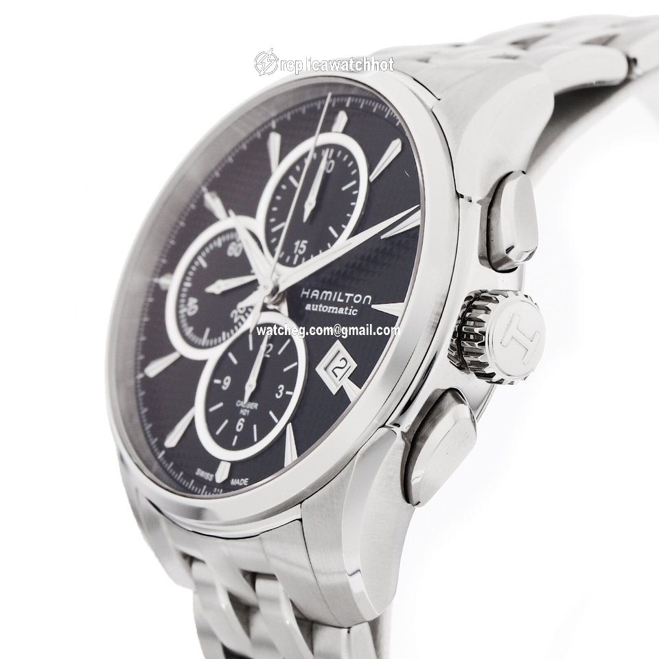 Hamilton Jazzmaster Auto Chrono Mens watch Unisex Automatic Steel NUMBER H32596131 4