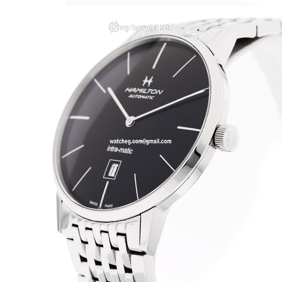 Hamilton Intra-Matic Mens watch Unisex Automatic Steel NUMBER H38755131 4