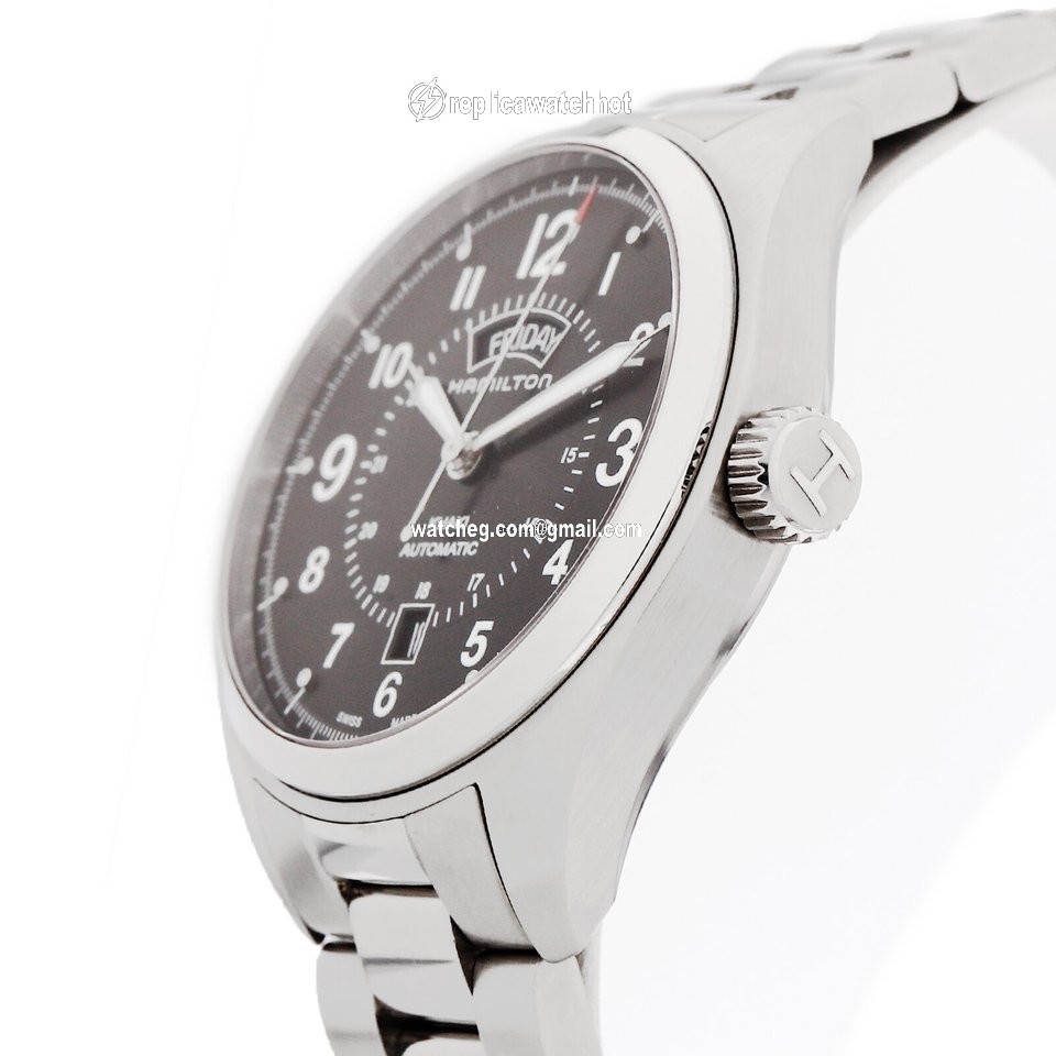 Hamilton Khaki Field Day Date Mens watch Unisex Automatic Steel NUMBER H70505933 4