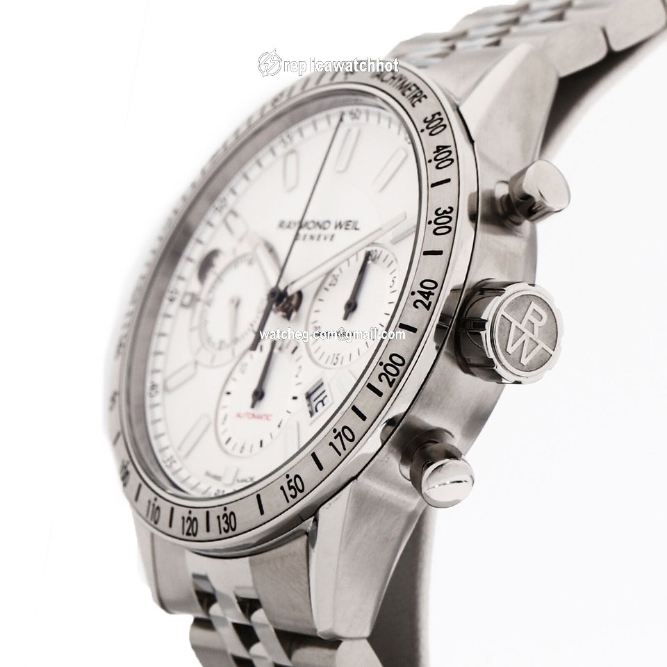Raymond Weil Freelancer Mens watch Unisex Automatic Steel NUMBER 7740-ST-30001 4