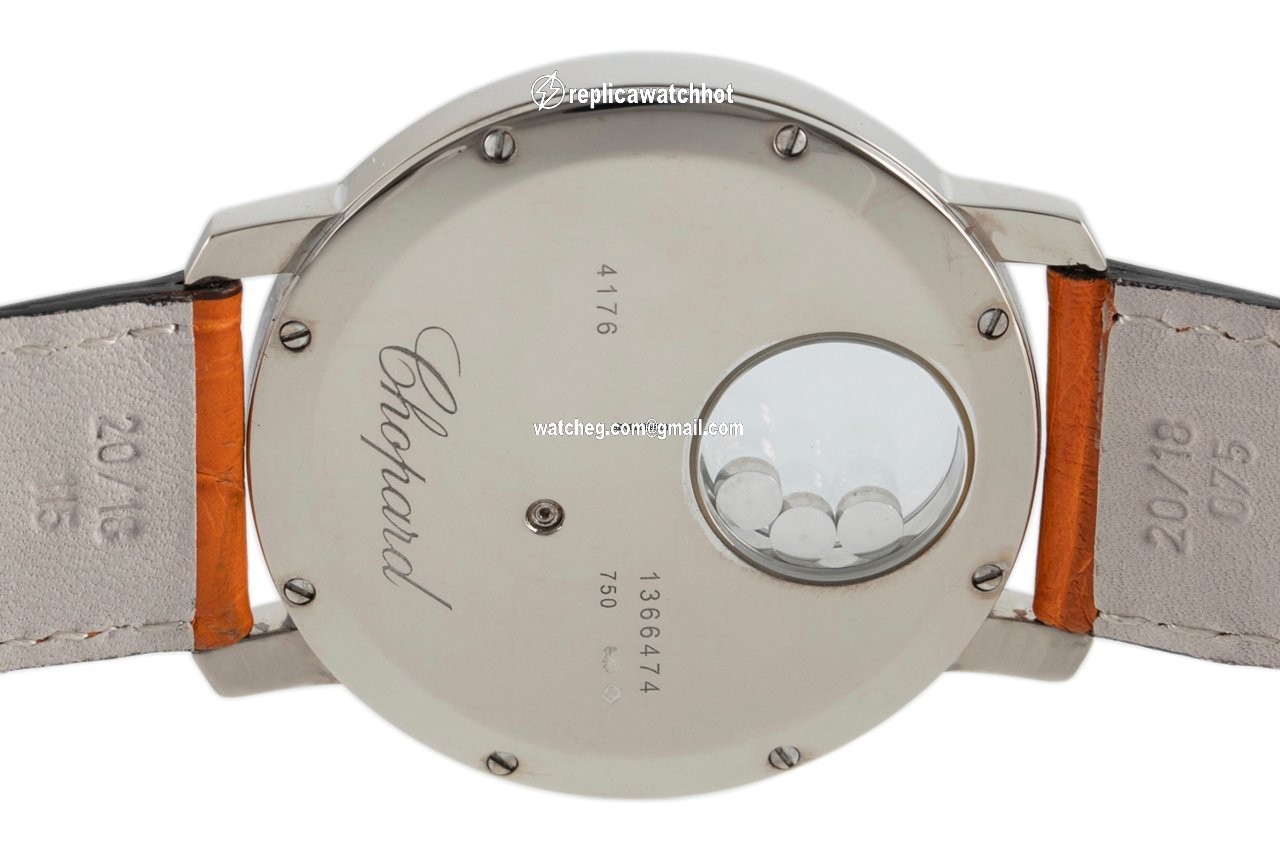 Chopard Happy Diamonds Mens watch Unisex Quartz White gold 207469-1004 4