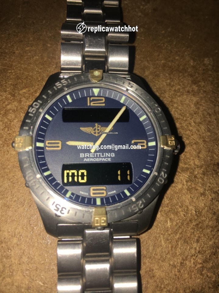Breitling Aerospace Mens watch Unisex Quartz Titanium F65362 4