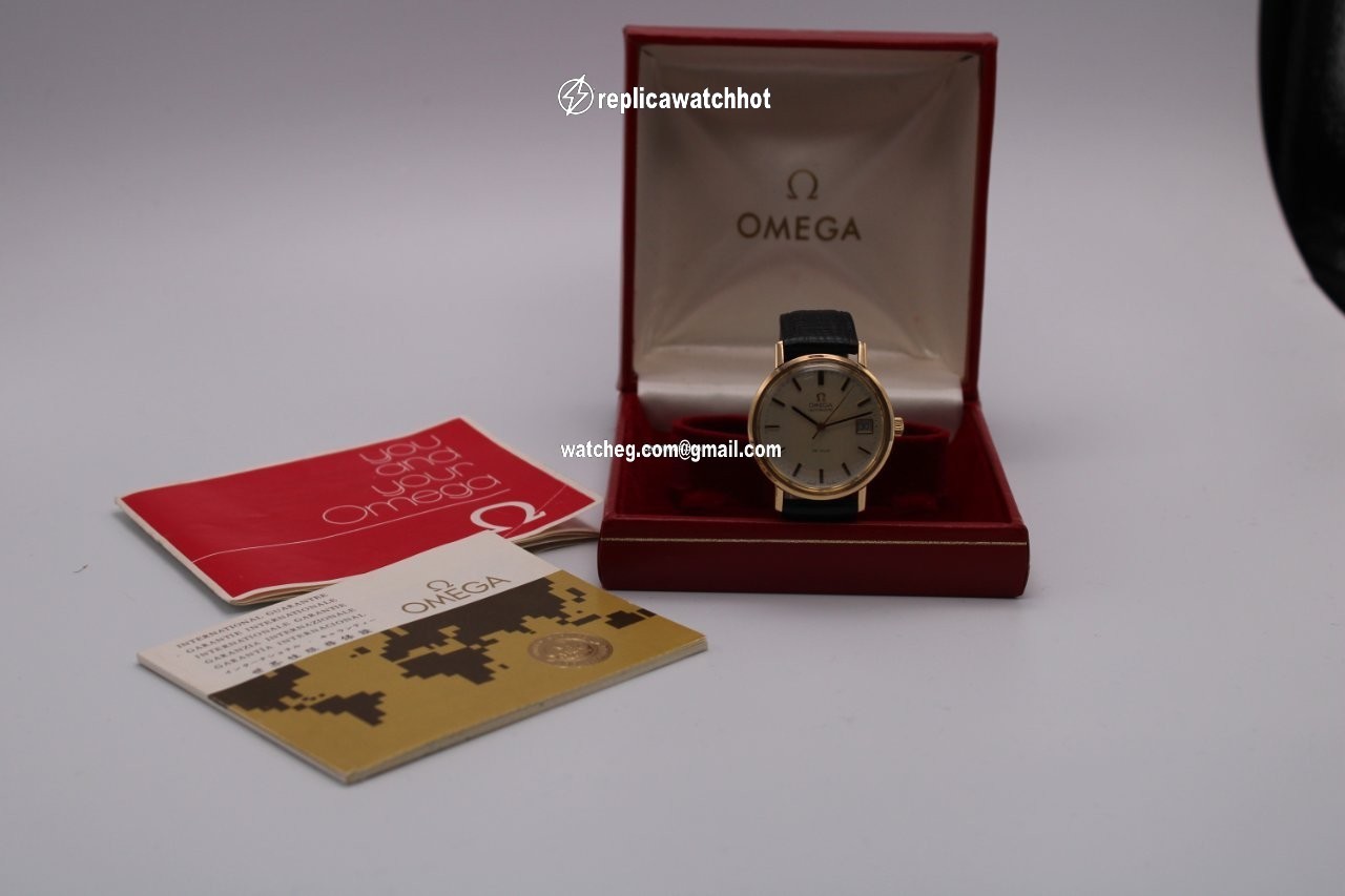 Omega De Ville Mens watch Unisex Automatic Yellow gold 166.5161 4