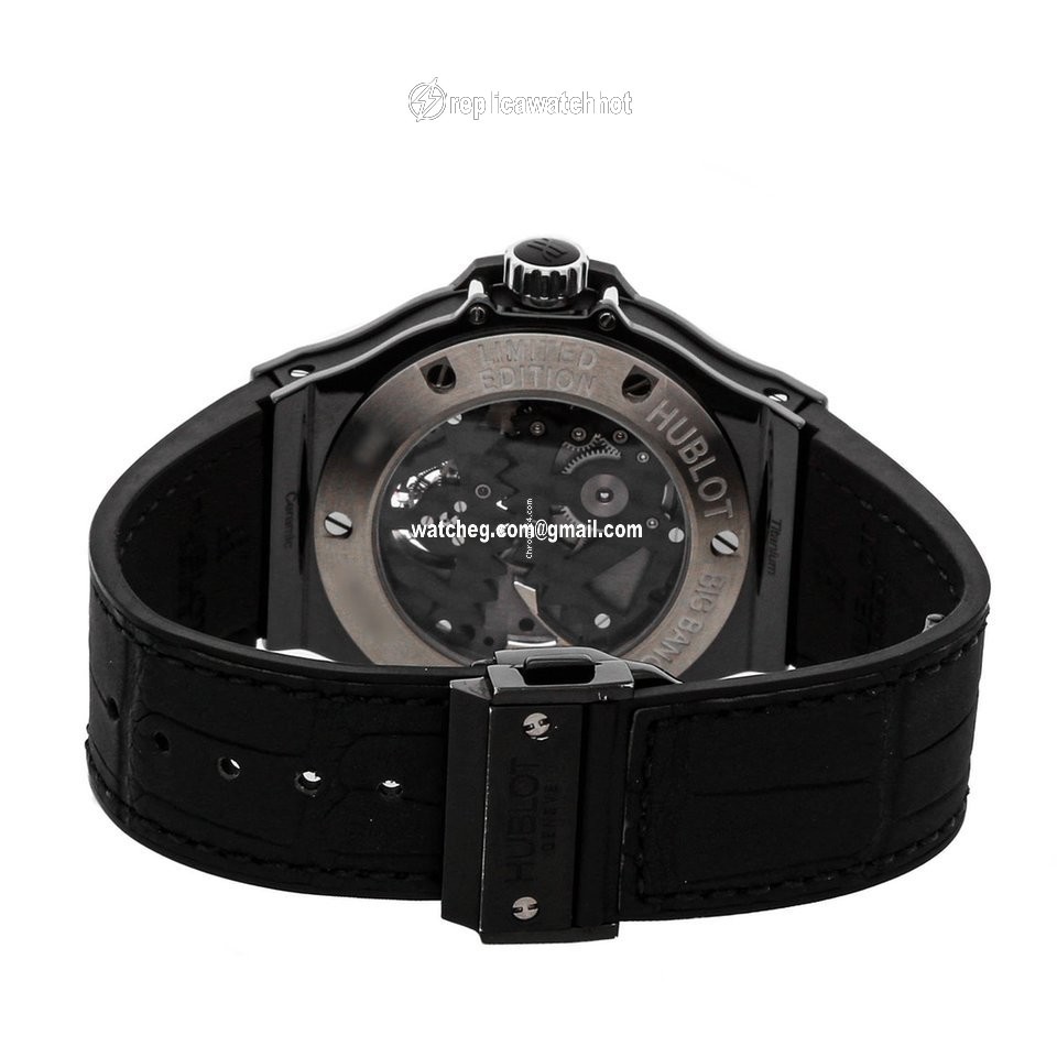 Hublot Big Bang 44 mm Mens watch Unisex Manual winding Ceramic 305.CM.002.RX 4