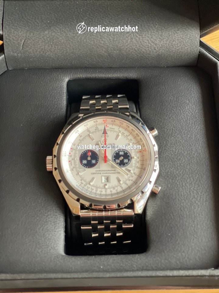 Breitling Chrono-Matic Mens watch Unisex Automatic Steel A4136012 G589 433A 4