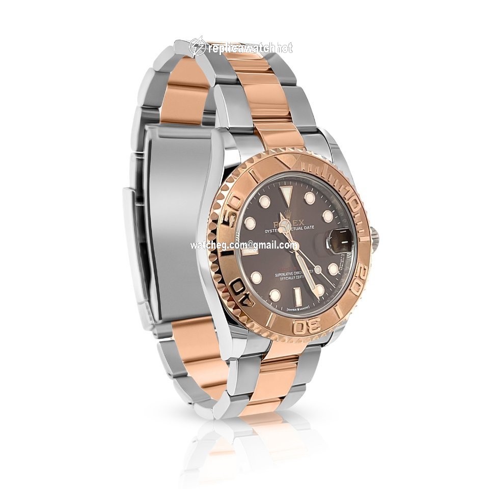 Rolex Yacht-Master 37 Mens watch Unisex Gold Steel Automatic 268621-0004 4