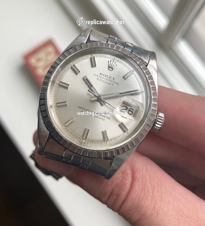 Rolex Datejust 36 Mens watch Unisex Steel Automatic Datejust 1603 4