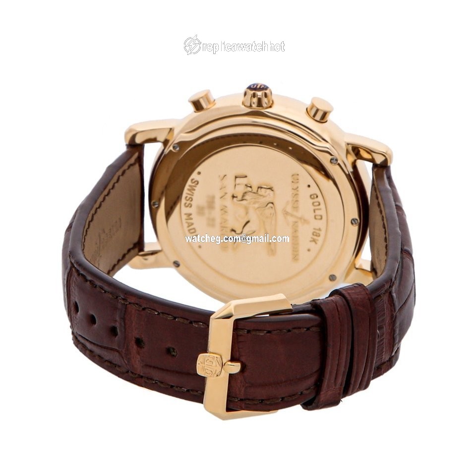 Ulysse Nardin San Marco Mens watch Unisex Automatic Rose gold 756-22 4