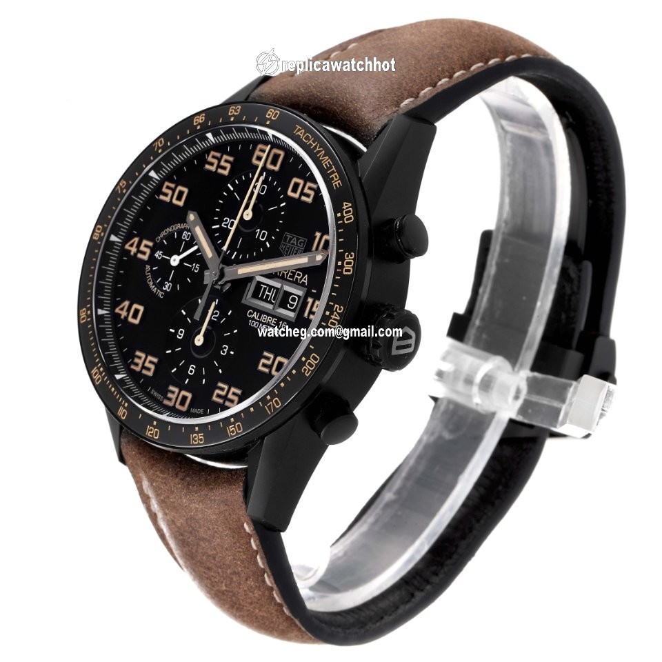 TAG Heuer Carrera Calibre 16 Mens watch Unisex Automatic Titanium CV2A84.FC6394 4