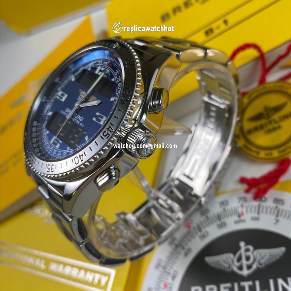 Breitling B-1 Mens watch Unisex Quartz Steel A78362 4