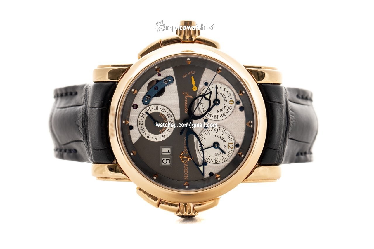 Ulysse Nardin Sonata Mens watch Unisex Automatic Rose gold 676-88 4