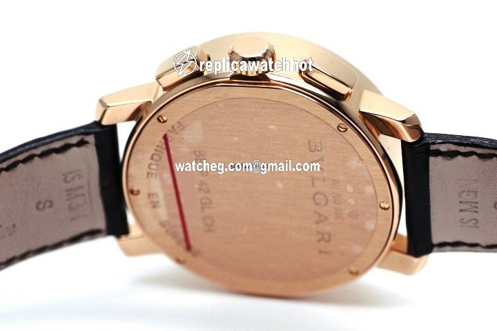 Bulgari Bulgari Mens watch Unisex Automatic Rose gold BBP42GLCH 4