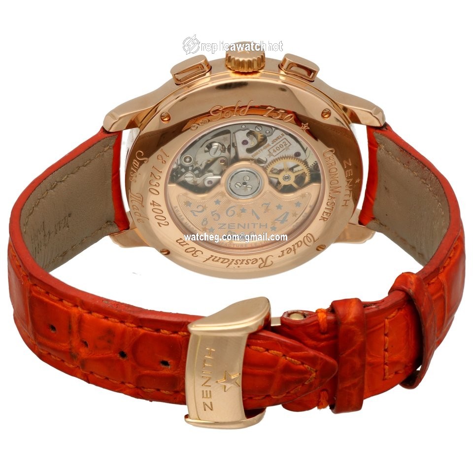 Zenith El Primero Chronomaster Lady Womens watch Quartz Rose gold 18.1230.4002 4