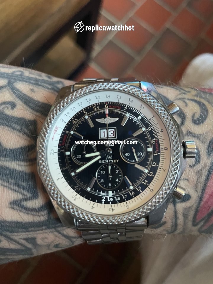 Breitling Bentley 6.75 Mens watch Unisex Automatic Steel A44362-075 4