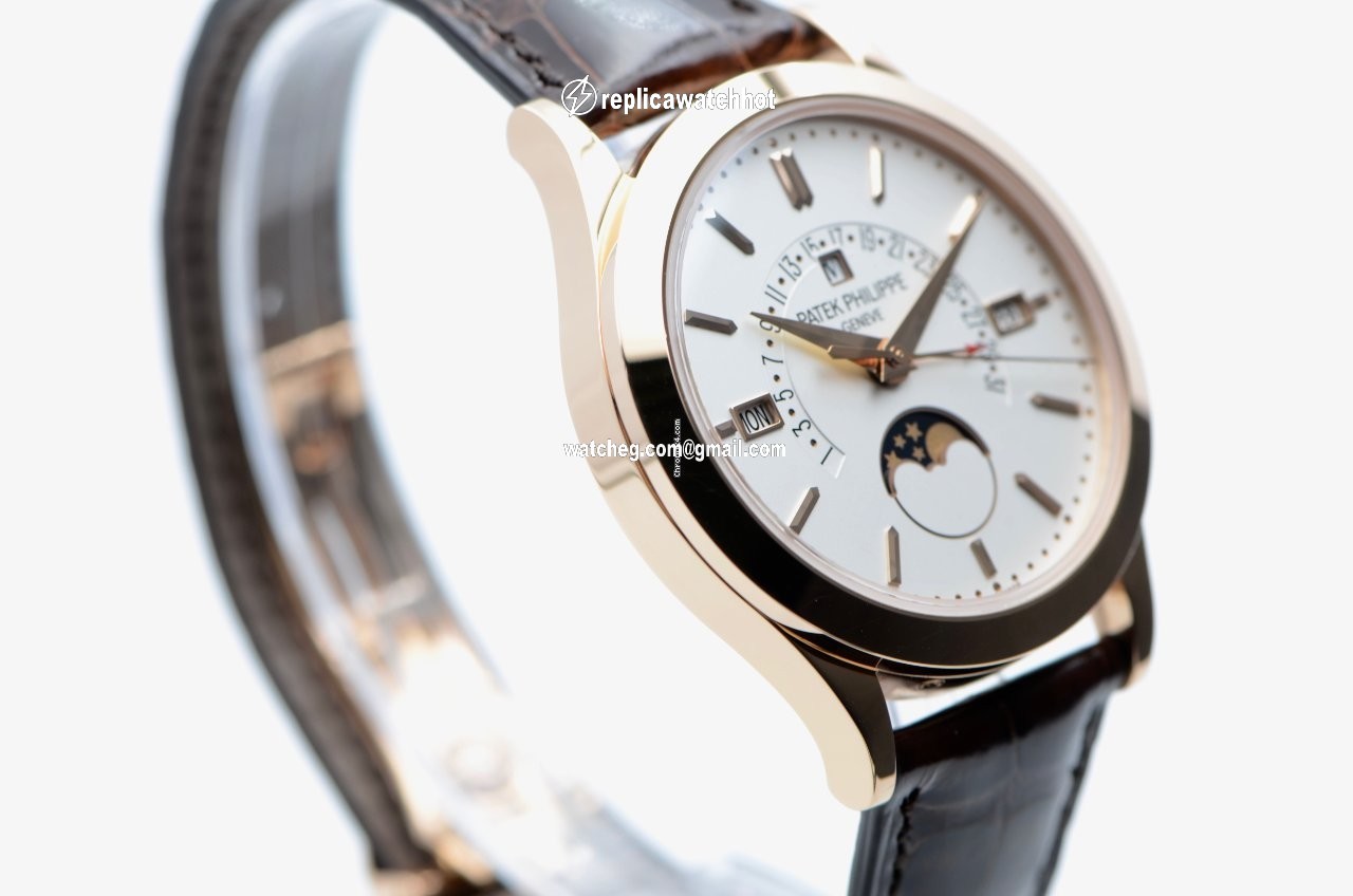 Patek Philippe Perpetual Calendar Mens watch Unisex Automatic Rose gold 5496R-001 4