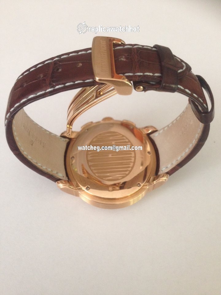 Audemars Piguet Millenary Chronograph Mens watch Unisex Automatic Rose gold 26145OR.OO.D095CR.01 4