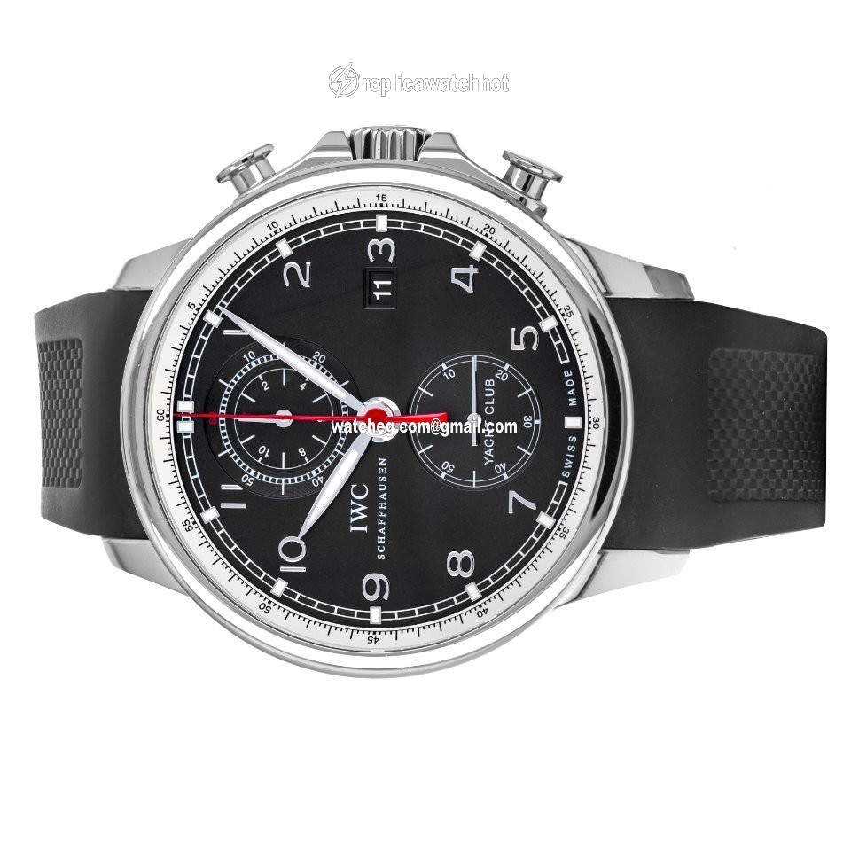 IWC Portuguese Yacht Club Chronograph Mens watch Unisex Automatic Steel IW390204 4