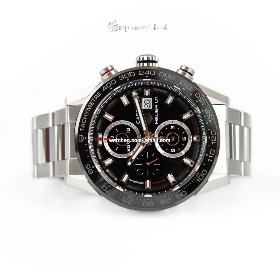 TAG Heuer Carrera Calibre HEUER 01 Mens watch Unisex Automatic Steel CAR201Z.BA0714 4