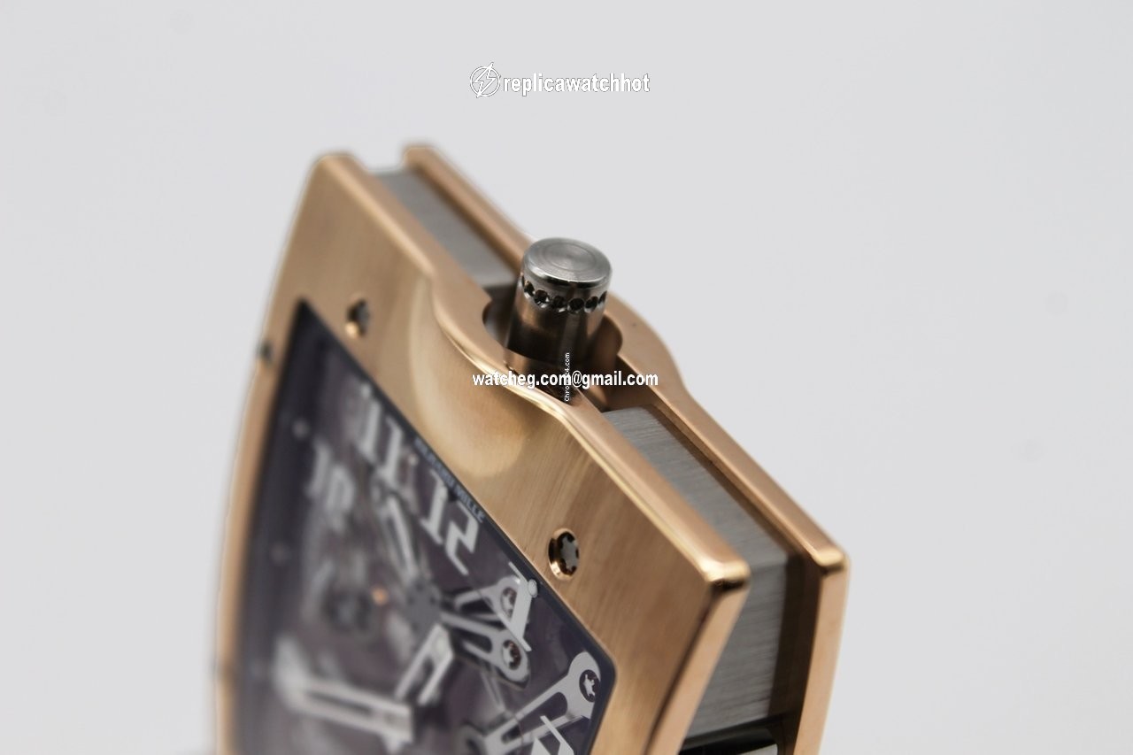 Richard Mille Mens watch Unisex Manual winding Rose gold RM 020 4