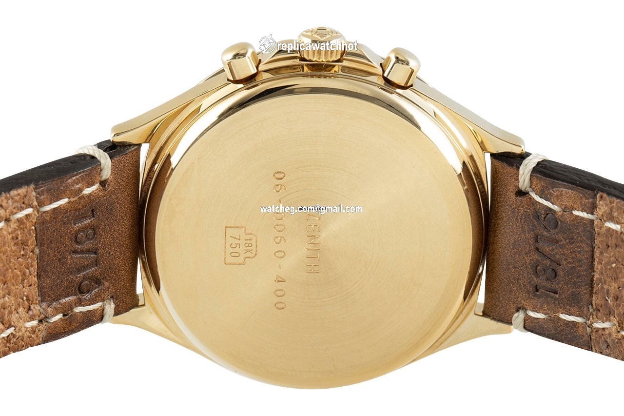 Zenith El Primero Mens watch Unisex Automatic Yellow gold 06-0060-400 4