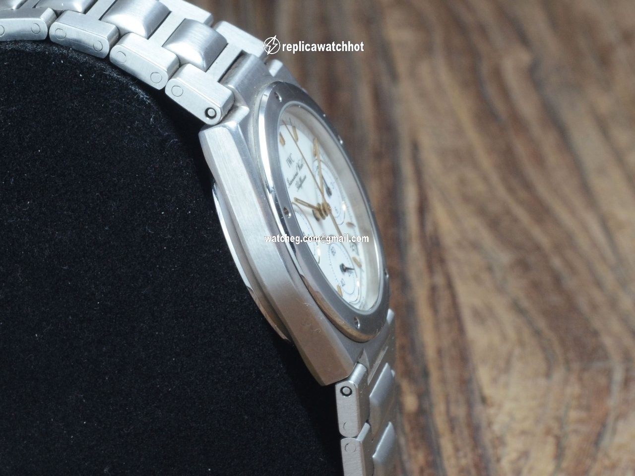 IWC Ingenieur Chronograph Womens watch Quartz Steel IW3733 4