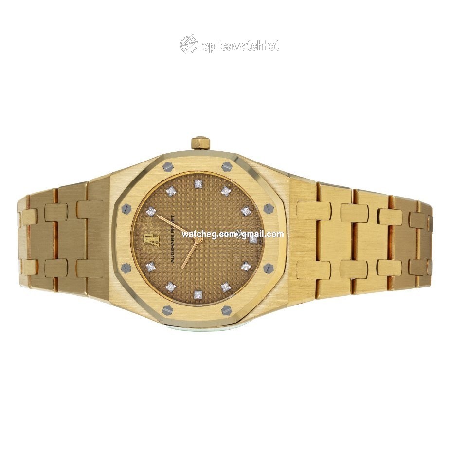 Audemars Piguet Royal Oak Womens watch Quartz Yellow gold 6008BA 4