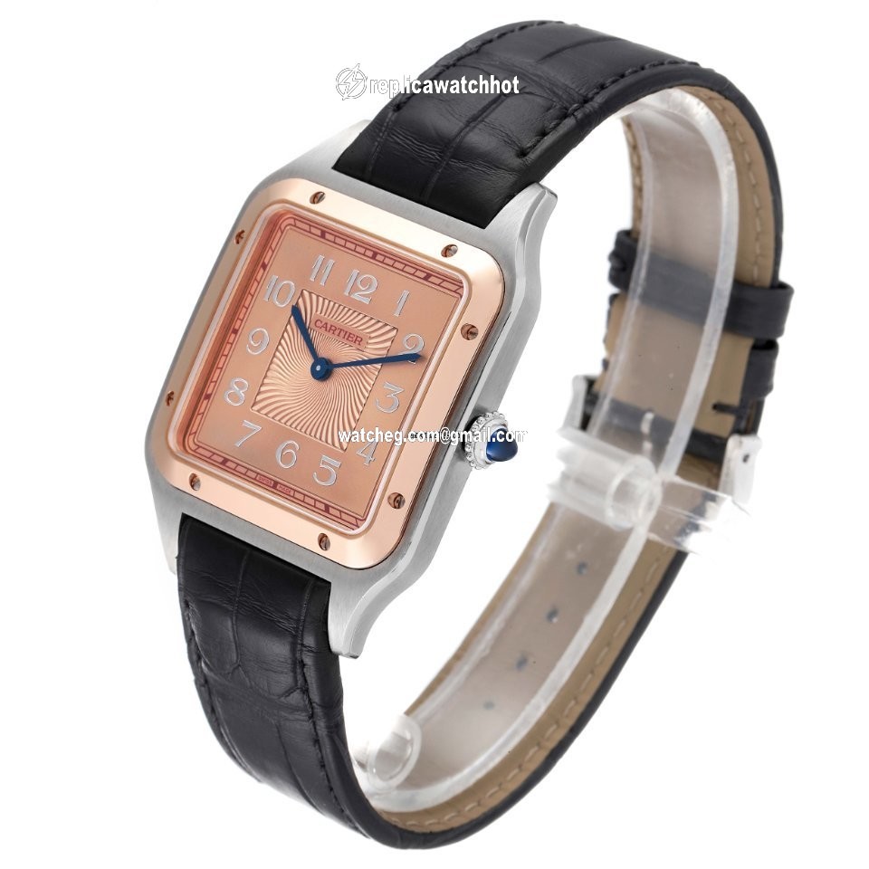 Cartier Santos Dumont Mens watch Unisex Manual winding Steel W2SA0025 4