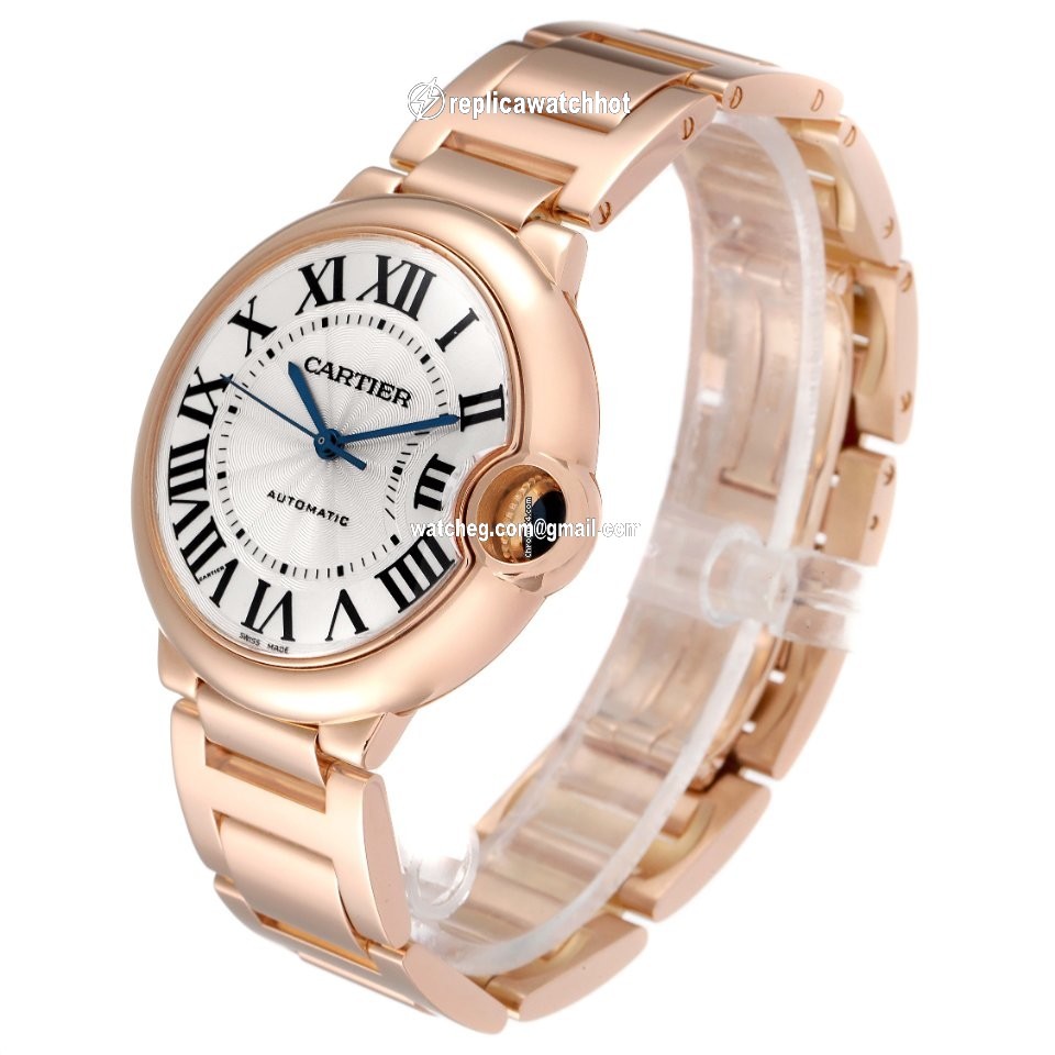Cartier Ballon Bleu 36mm Womens watch Automatic Rose gold WGBB0043 4