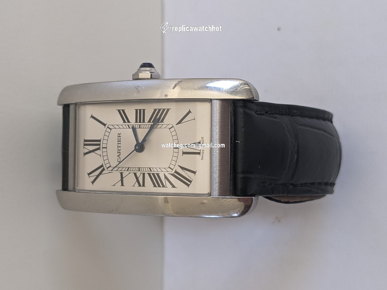 Cartier Tank Americaine Mens watch Unisex Automatic Steel WSTA0018 4