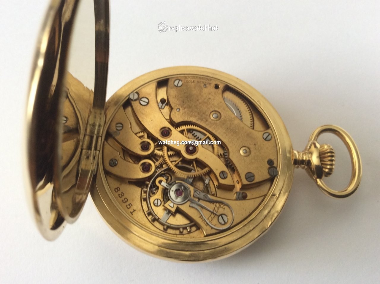 Ulysse Nardin Mens watch Unisex Manual winding Yellow gold 368416 4