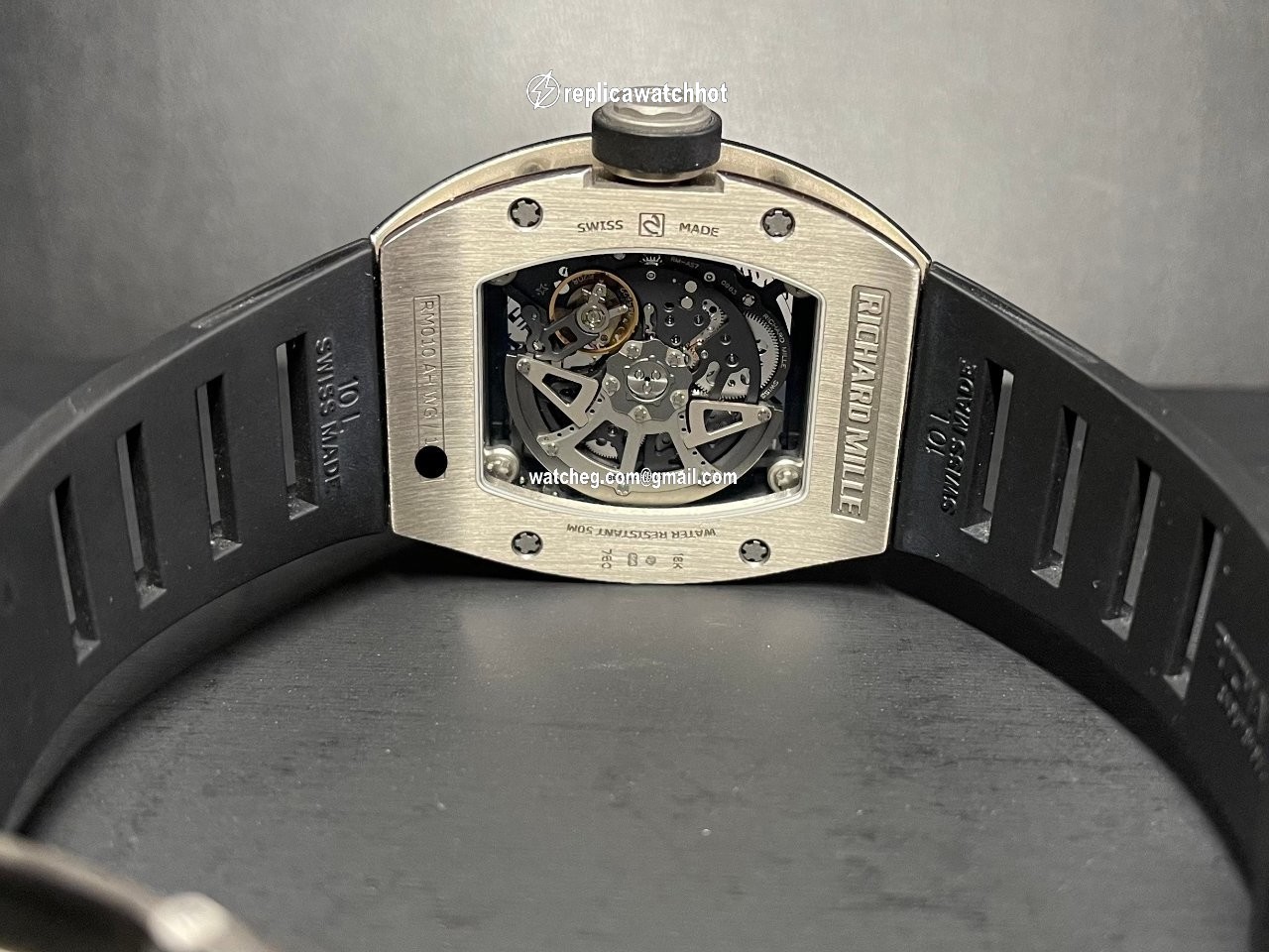 Richard Mille RM 010 Mens watch Unisex Automatic White gold RM010 AH WG 4