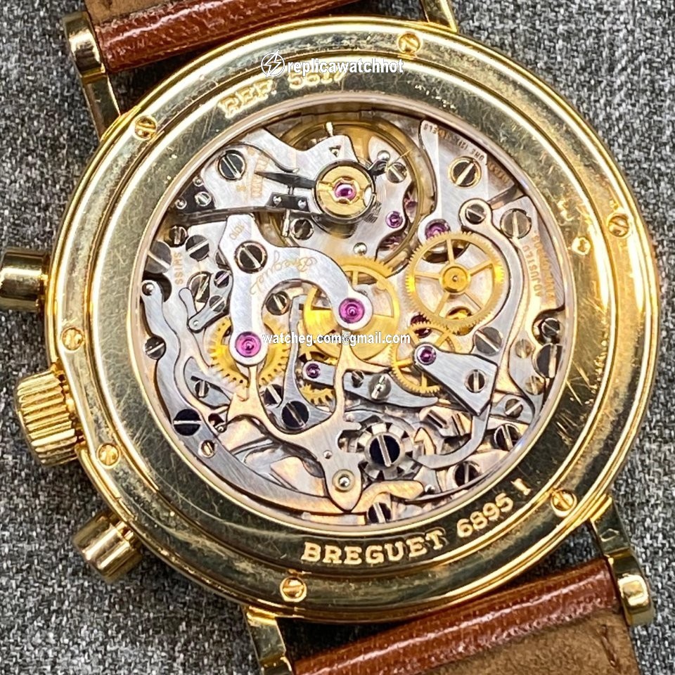 Breguet Classique Complications Mens watch Unisex Manual winding Yellow gold 5617BA 4