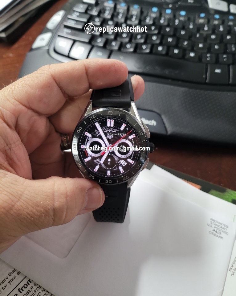 TAG Heuer Connected Mens watch Unisex Quartz Steel SBG8A10.BA0646 4