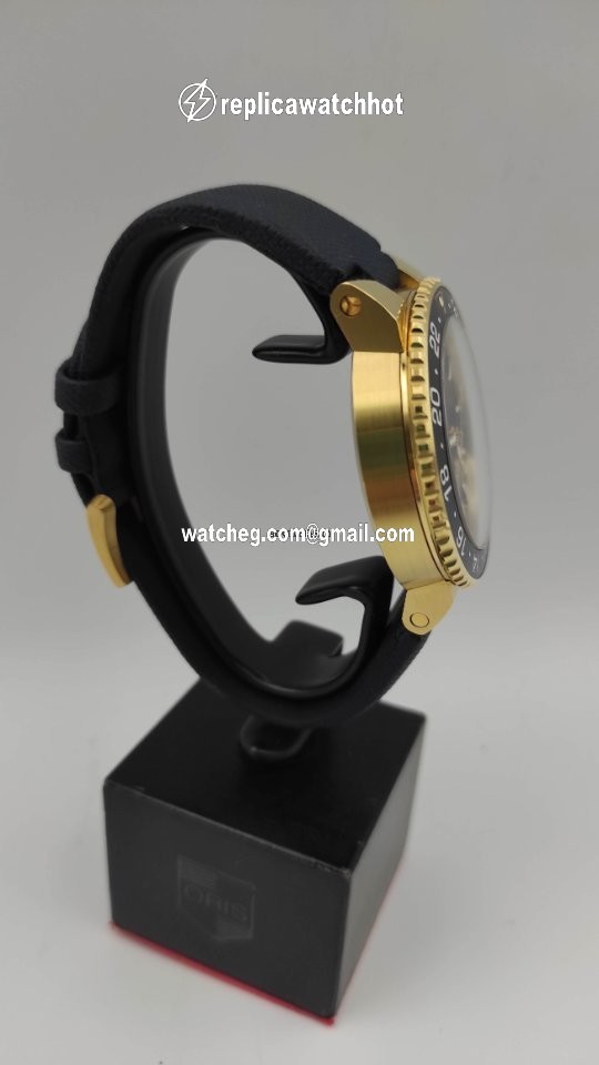 Oris Mens watch Unisex Automatic Yellow gold 01 798 7754 6185-Set 4