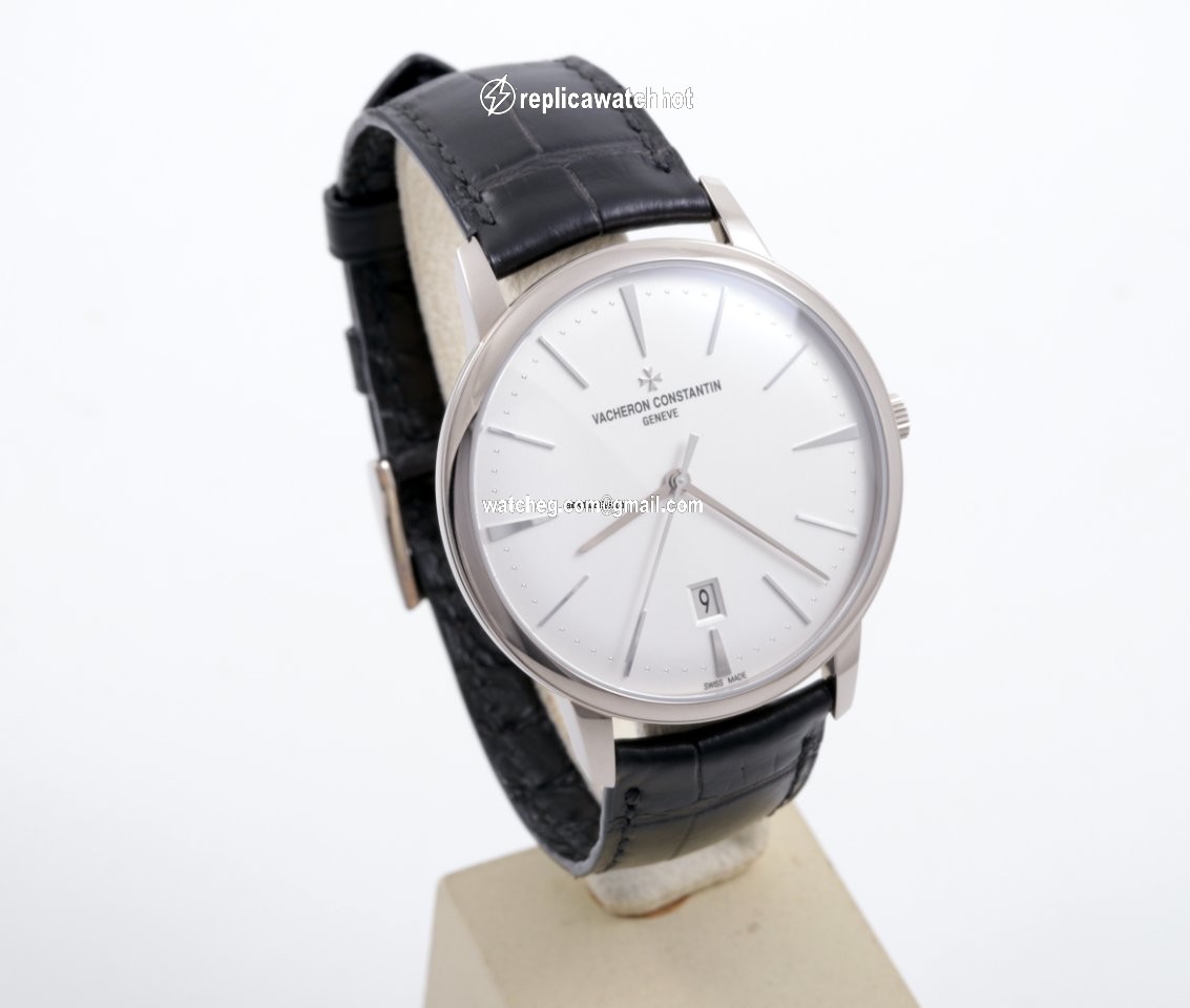 Vacheron Constantin Patrimony Mens watch Unisex Automatic White gold 85180 000G-9230 4