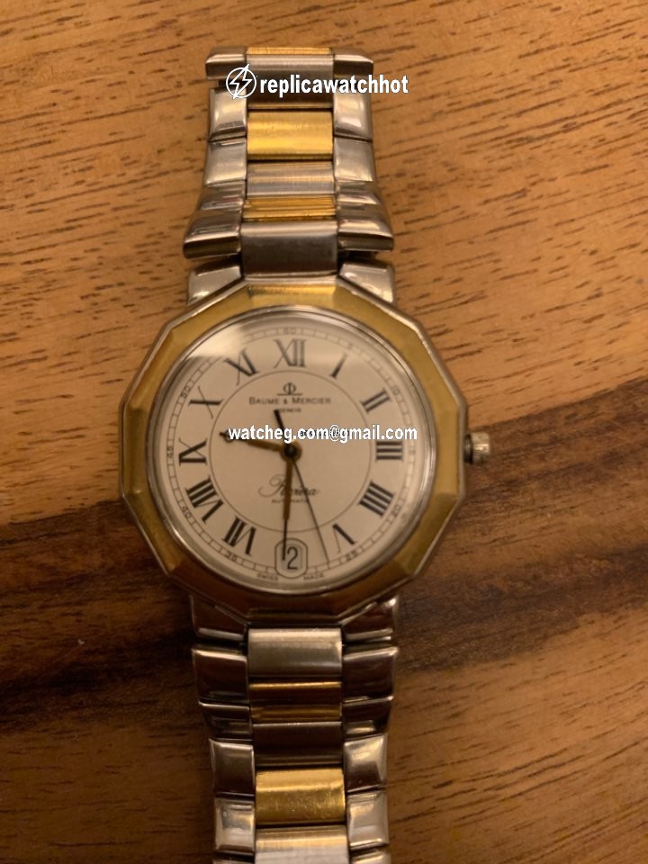 Baume & Mercier Riviera Mens watch Unisex Automatic Gold Steel 3131 4