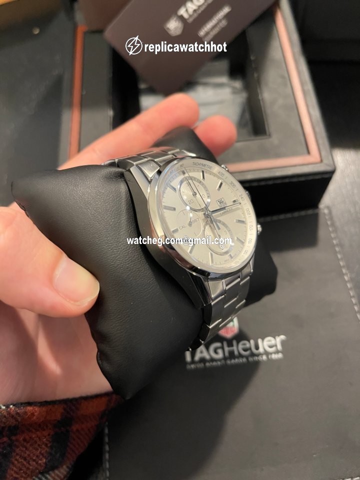 TAG Heuer Carrera Calibre 1887 Mens watch Unisex Automatic Steel CAR2111.BA0724 4