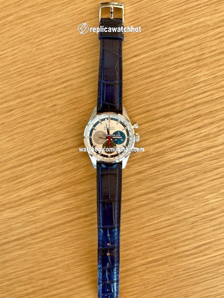 Zenith El Primero Original 1969 Mens watch Unisex Automatic Steel 03.2150.400 69.C713 4