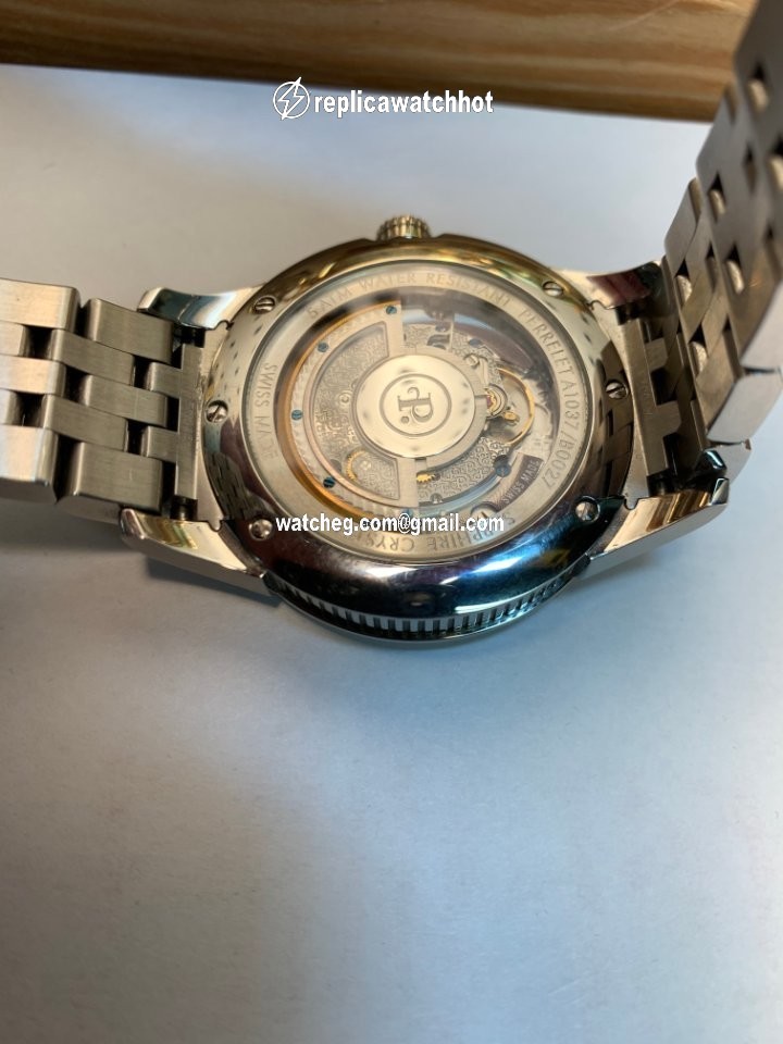Perrelet Mens watch Unisex Automatic Steel A1037 7 4