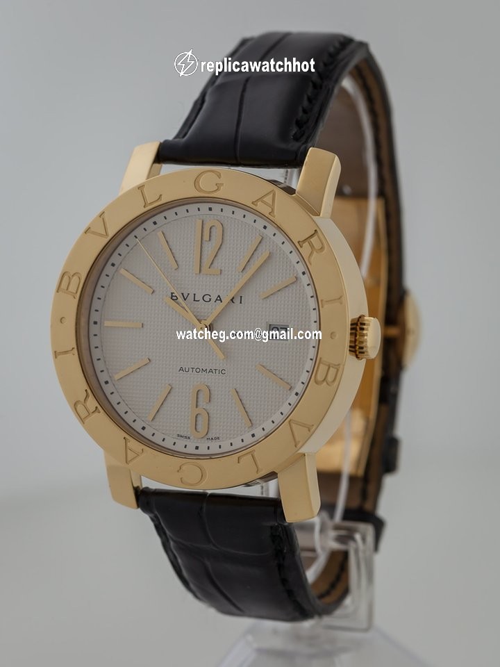 Bulgari Bulgari Mens watch Unisex Automatic Yellow gold BB42GL 4
