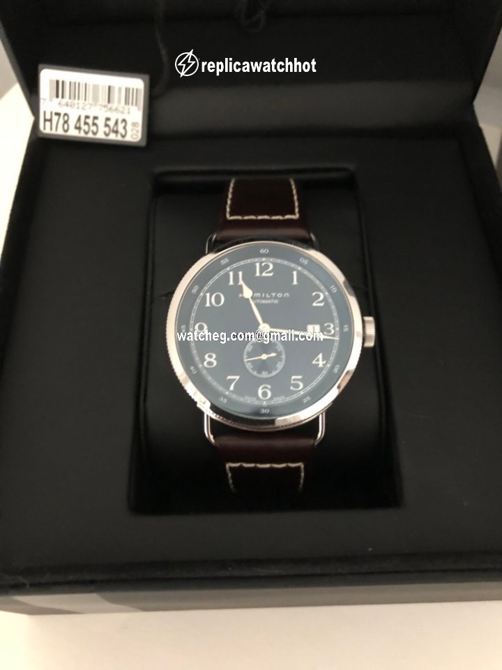 Hamilton Khaki Navy Pioneer Mens watch Unisex Automatic Steel H78455543 4