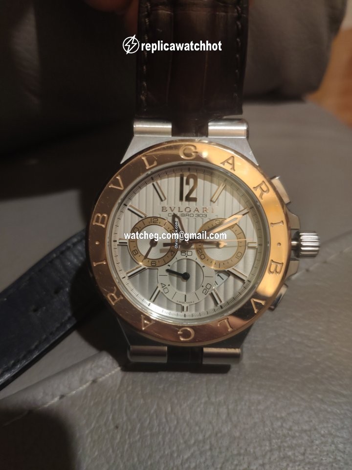 Bulgari Diagono Mens watch Unisex Automatic Gold Steel DG42C6SPGLDCH 4