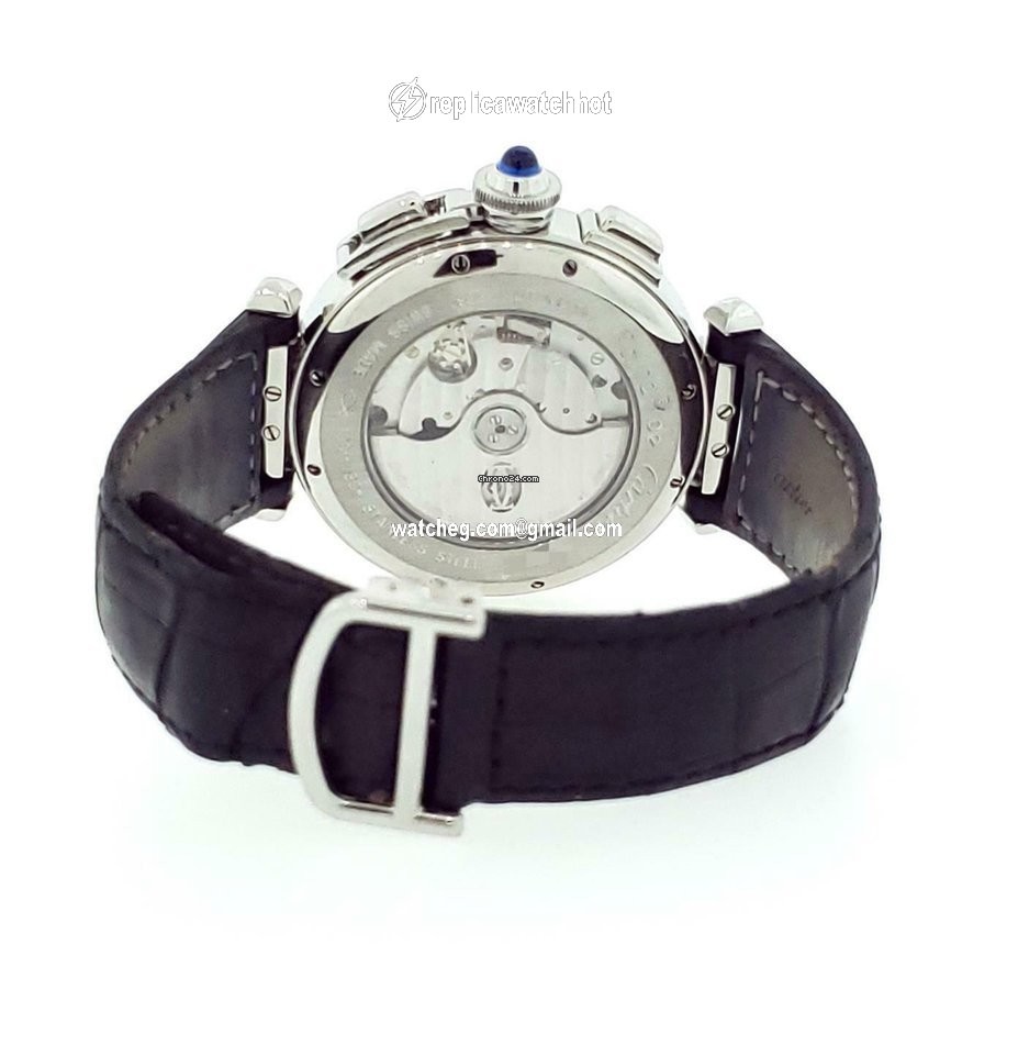 Cartier Pasha Mens watch Unisex Automatic Steel W3108555 4