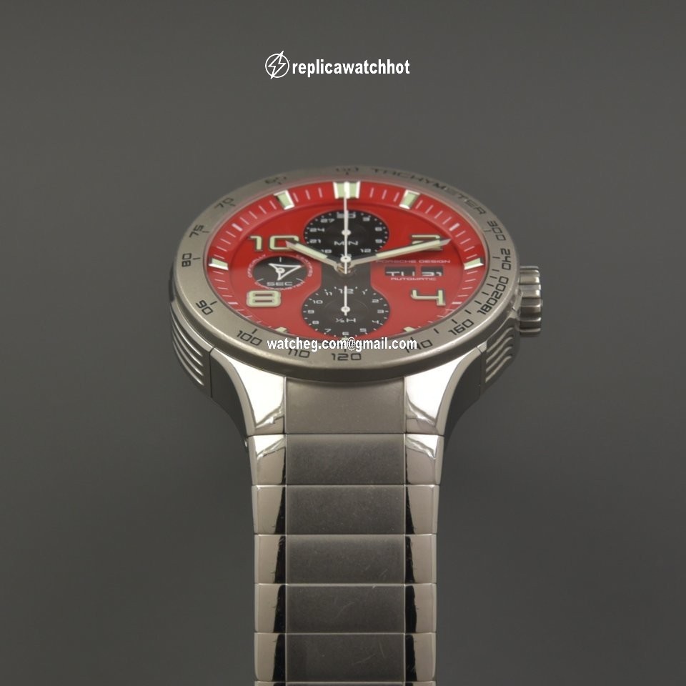 Porsche Design Flat Six Mens watch Unisex Automatic Steel P6340 4