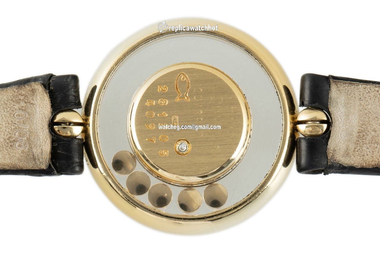 Chopard Happy Diamonds Womens watch Quartz Yellow gold 20 3957-0001 4