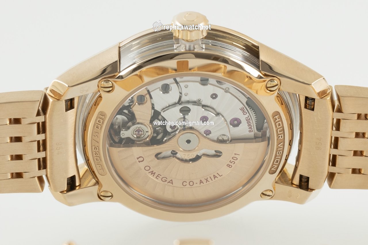 Omega De Ville Hour Vision Mens watch Unisex Automatic Red gold 431.60.41.21.13.001 4