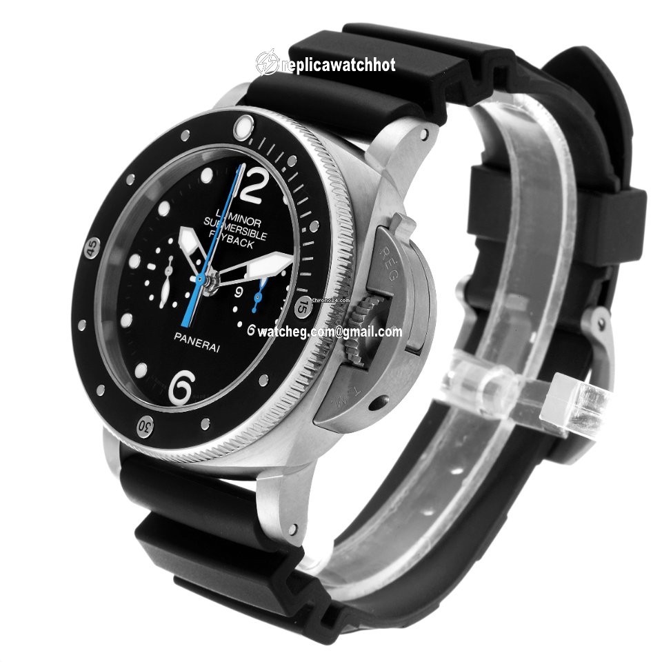 Panerai Luminor Submersible 1950 3 Days Automatic Mens watch Unisex Automatic Titanium PAM00615 4