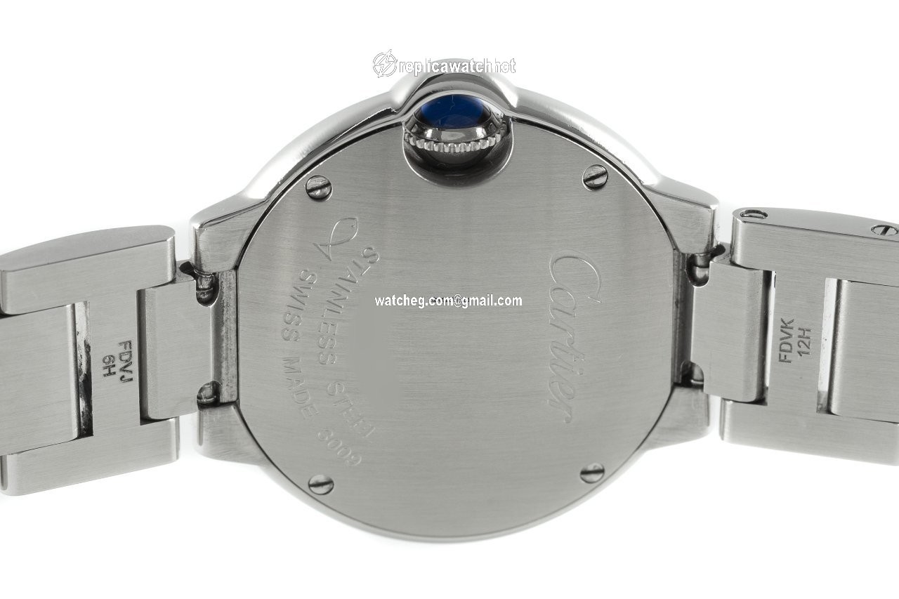 Cartier Ballon Bleu 28mm Womens watch Quartz Steel 3009 4