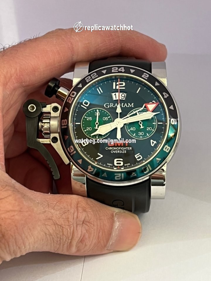 Graham Chronofighter Oversize Mens watch Unisex Automatic Steel 20VGS.B12A.K10B 4