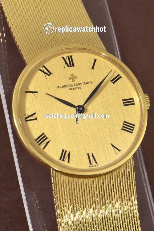 Vacheron Constantin Patrimony Mens watch Unisex Manual winding Yellow gold 39009 4